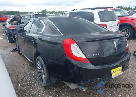 2013 Lincoln Mks z USA, uszkodzony, nr VIN 1LNHL9DK7DG608813